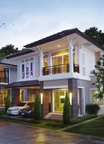 house-thailand-with-car-parked-front-it